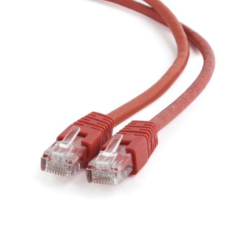

Патч-корд UTP кат.6 1м, RJ45-RJ45, красный, Cablexpert (PP6U-1M/R), PP6U-1M/R