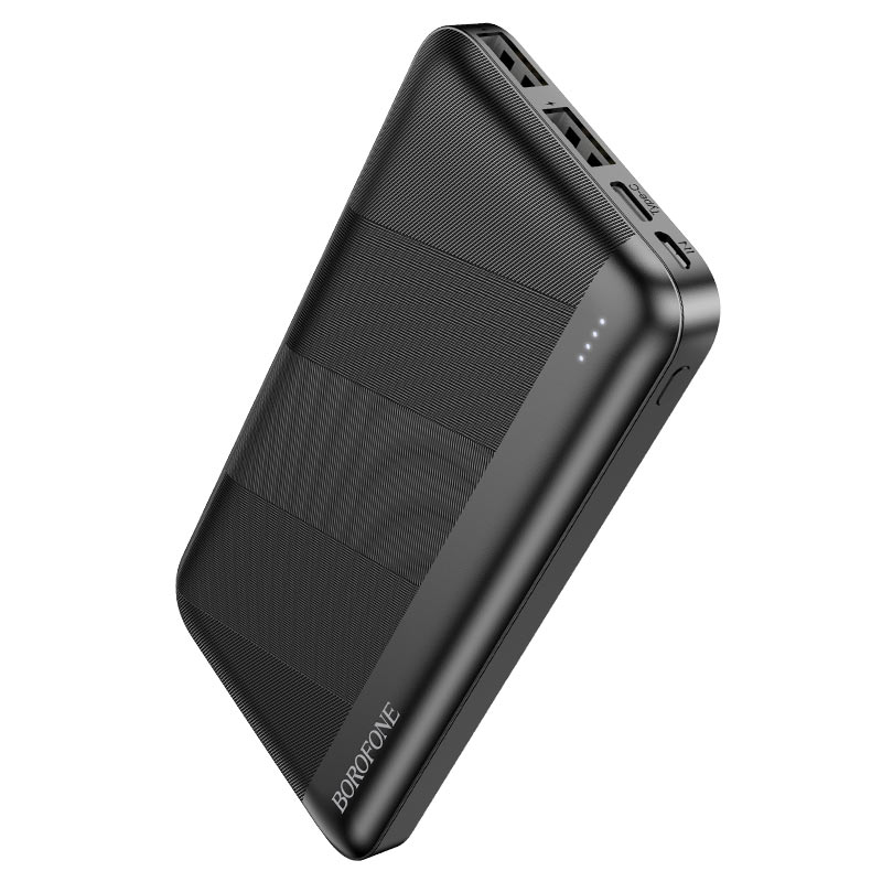 

Портативный аккумулятор (Powerbank) Borofone BJ27 Pindar, 10 А·ч, 2xUSB, 2.1А, черный (6974443387995), BJ27 Pindar
