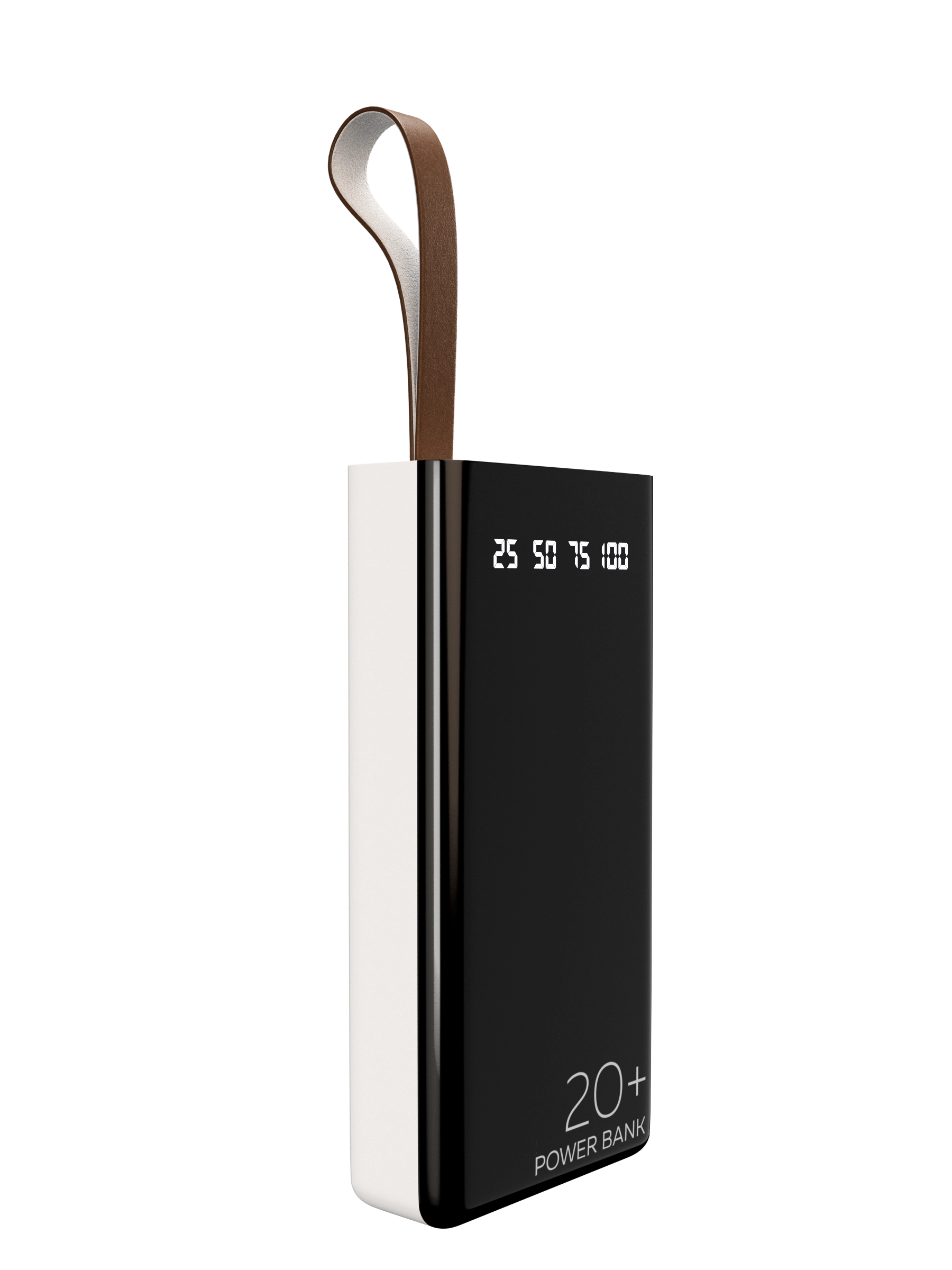 

Портативный аккумулятор (Powerbank) More Choice PB60-20, 20 А·ч, 2xUSB, 2.1А, белый (PB60-20W), PB60-20