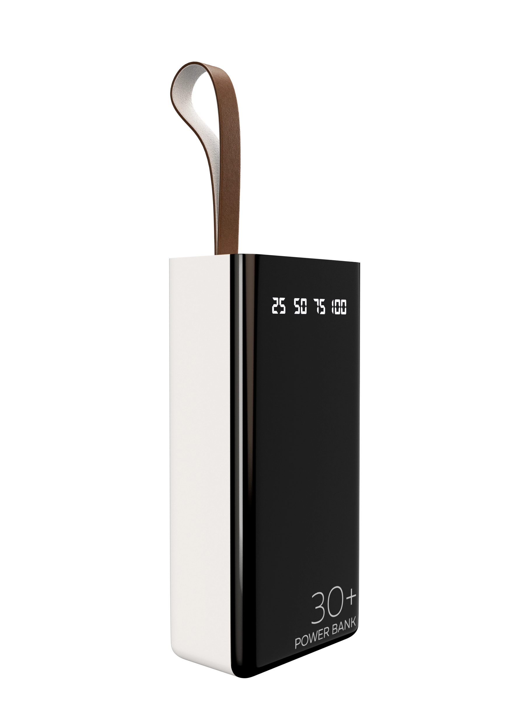 

Портативный аккумулятор (Powerbank) More Choice PB60-30, 30 А·ч, 2xUSB, 2.1А, белый (PB60-30W), PB60-30