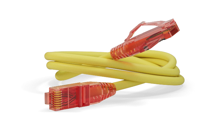 

Патч-корд UTP кат.5e, 5 м, RJ45-RJ45, желтый, LSZH, Hyperline (PC-LPM-UTP-RJ45-RJ45-C5e-5M-LSZH-YL)