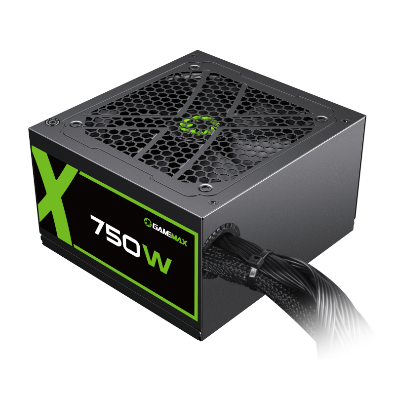 

Блок питания 750 Вт ATX GameMax GX-750, 120 мм, 80 Plus Gold, Retail, GX-750