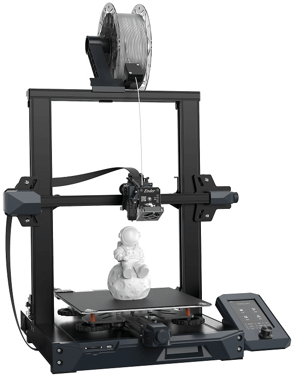 3D принтер Creality Ender-3 S1 Pro, FDM, PLA/ ABS/ Wood/ TPU/ PETG/ PA, USB, черный, набор для сборки (220220270mm)