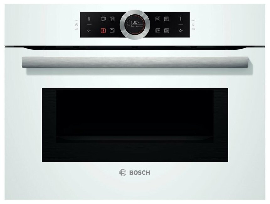 

Духовой шкаф электрический Bosch CMG633BW1, белый (CMG633BW1), CMG633BW1