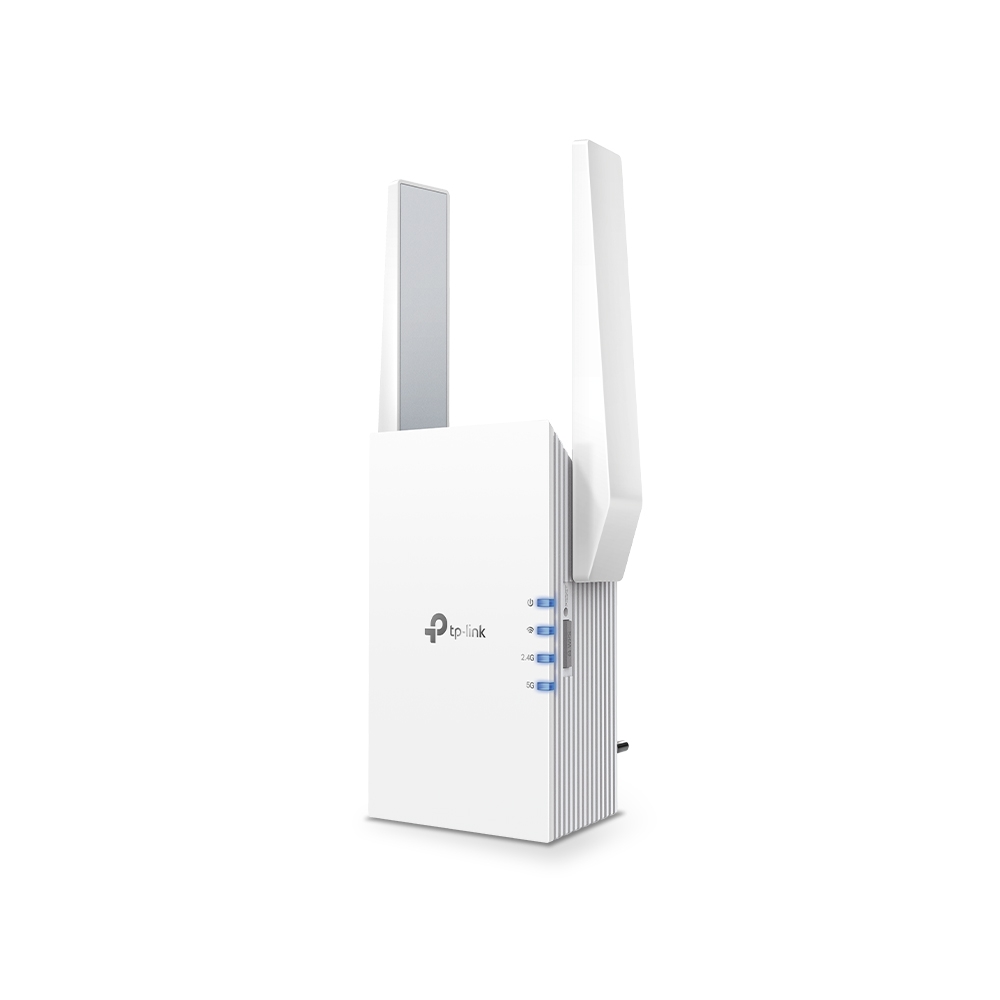 

Усилитель сигнала (репитер) TP-Link RE705X, 802.11a/b/g/n/ac/ax, 2.4 / 5 ГГц, 2.98 Гбит/с, LAN: 1x1 Гбит/с, внешних антенн: 2, RE705X