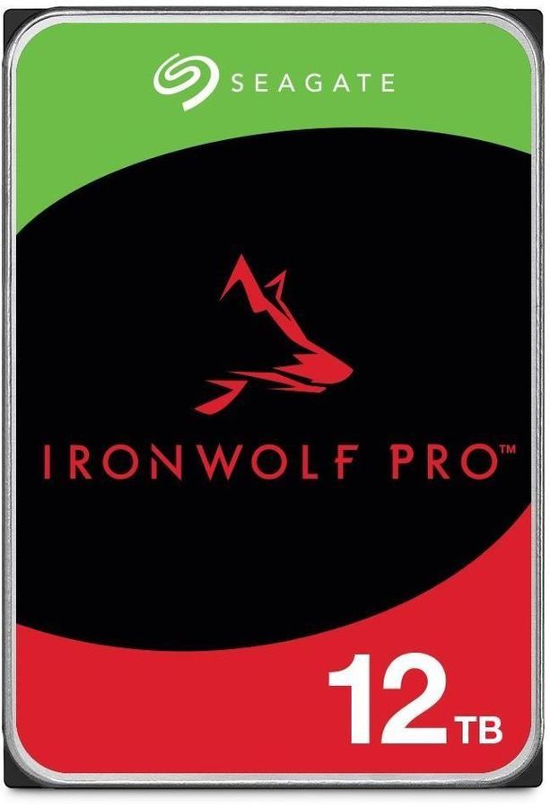 

Жесткий диск (HDD) Seagate 12Tb Ironwolf Pro, 3.5", 7200rpm, 256Mb, SATA3 (ST12000NT001)