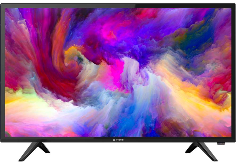 

Телевизор 32" IRBIS 32H1 T 091B, 1366x768, DVB-T /T2 /C, HDMIx3, USBx1, черный (32H1T091B), 32H1 T 091B
