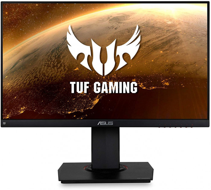 

Монитор 23.8" ASUS TUF VG249Q IPS, 1920x1080 (16:9), 250кд/м2, 144 Гц, 1 мс, 178°/178°, FreeSync, VGA, HDMI, DisplayPort, черный (90LM05E0-B05170), VG249Q