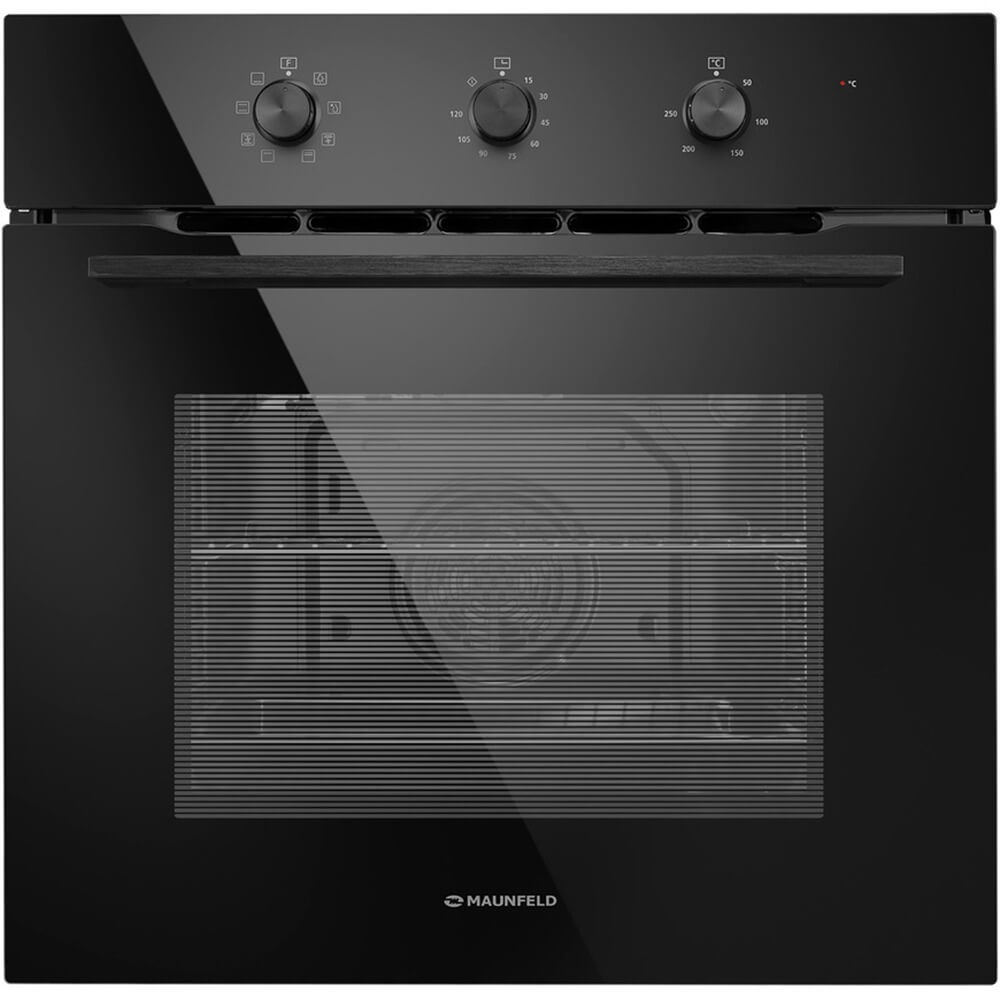 

Духовой шкаф электрический Maunfeld MEOC708PB, черный (КА-00016924), MEOC708PB