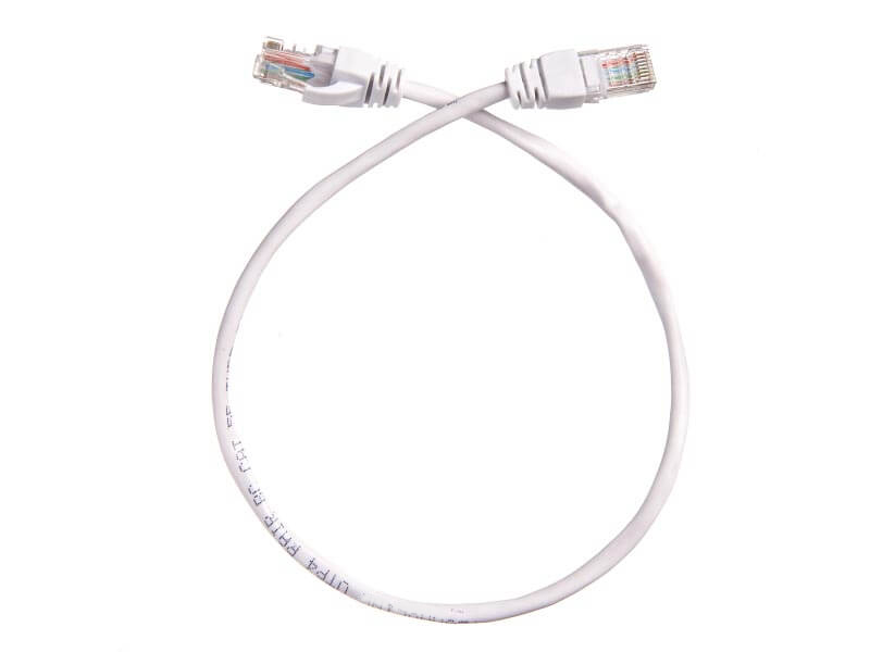 

Патч-корд UTP кат.5e, 0.5 м, RJ45-RJ45, белый, CU, LSZH, Netko Optima (N.BC.UTP.5e-0.5m-0-lszh)