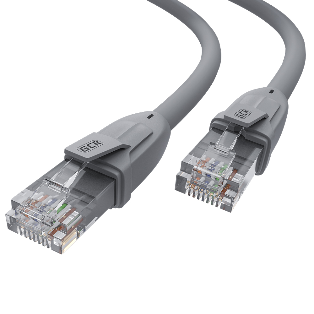 

Патч-корд UTP кат.6, 15 м, RJ45-RJ45, серый, Greenconnect (GCR) (GCR-52598)