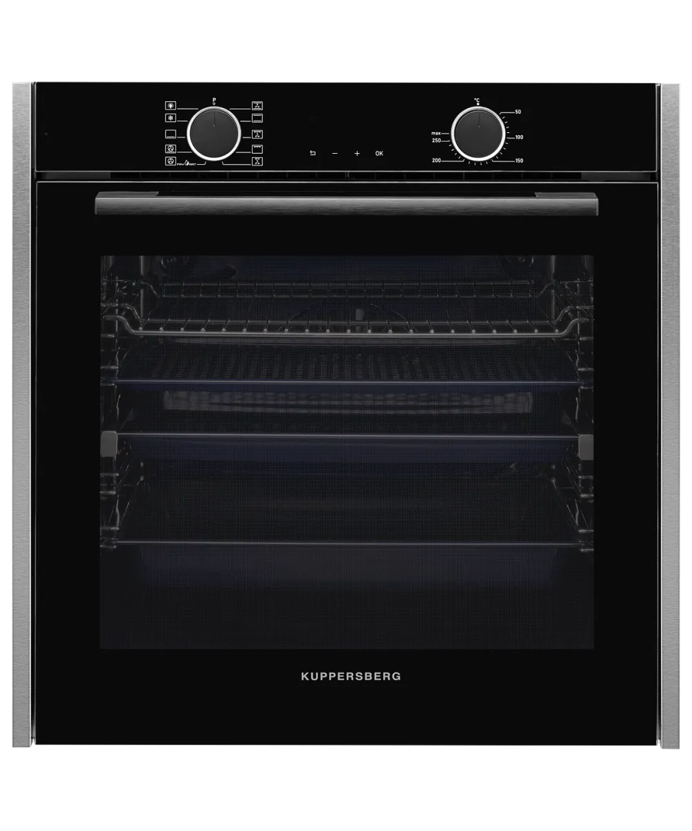 

Духовой шкаф электрический Kuppersberg HFT 610 B, черный (HFT 610 B), HFT 610 B