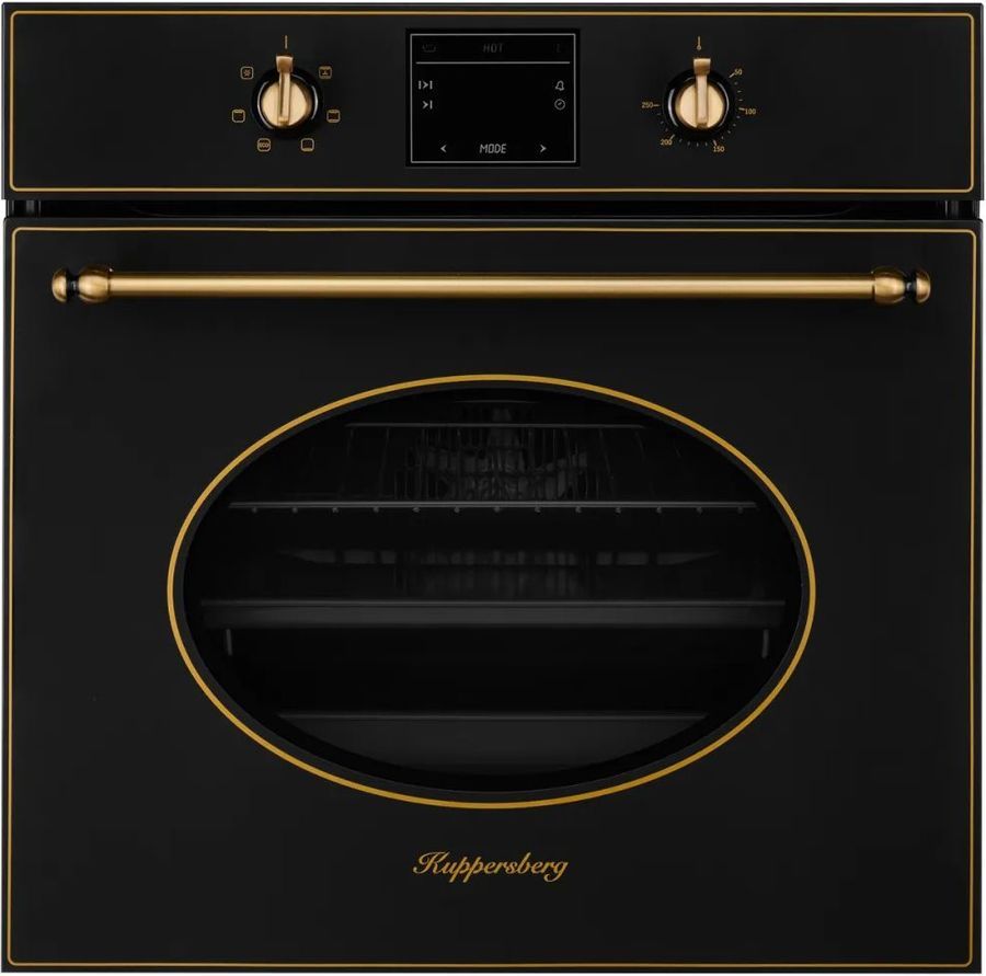 

Духовой шкаф электрический Kuppersberg SR 615 B Bronze, черный/бронзовый (SR 615 B Bronze), SR 615 B Bronze