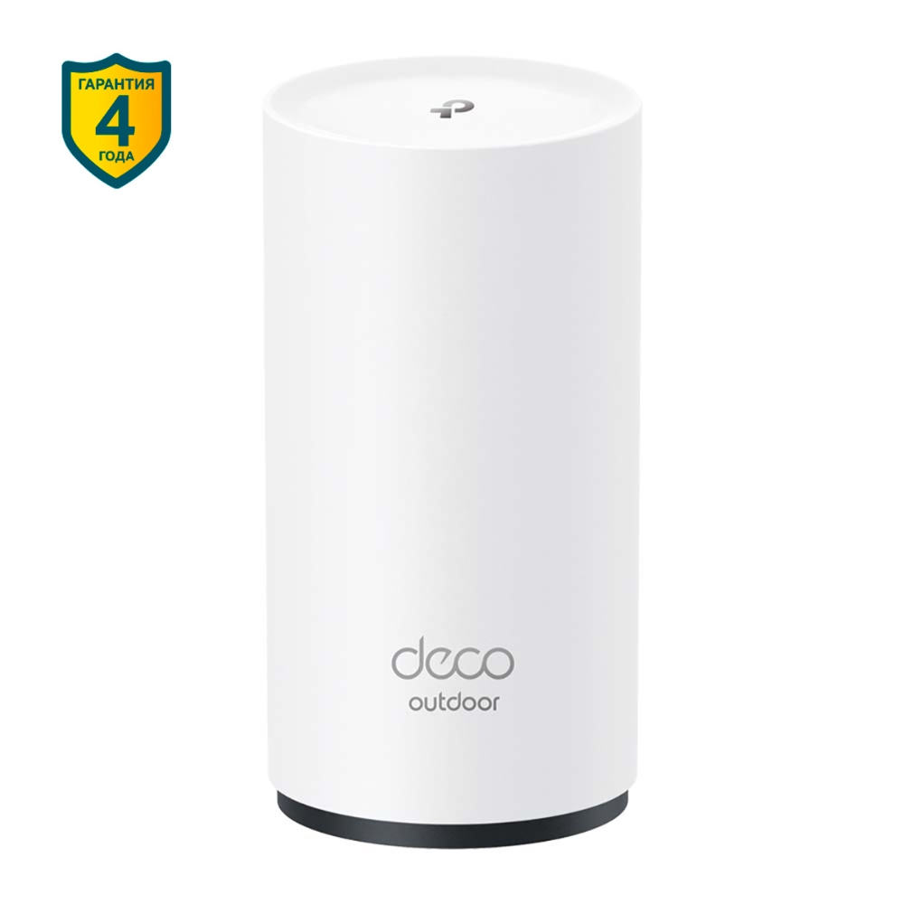 

Дополнительный модуль Mesh TP-LINK Deco X50-Outdoor, 802.11a/b/g/n/ac/ax, 2.4/5ГГц, до 2976 Мбит/с, LAN 1x1Гбит/с, WAN 1x1 Гбит/с, внутренних антенн: 2 (Deco X50-Outdoor(1-pack)), Deco X50-Outdoor