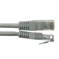 Патч-корд UTP кат.5e, 5м, RJ45-RJ45, серый, Neomax (NM13001-050)