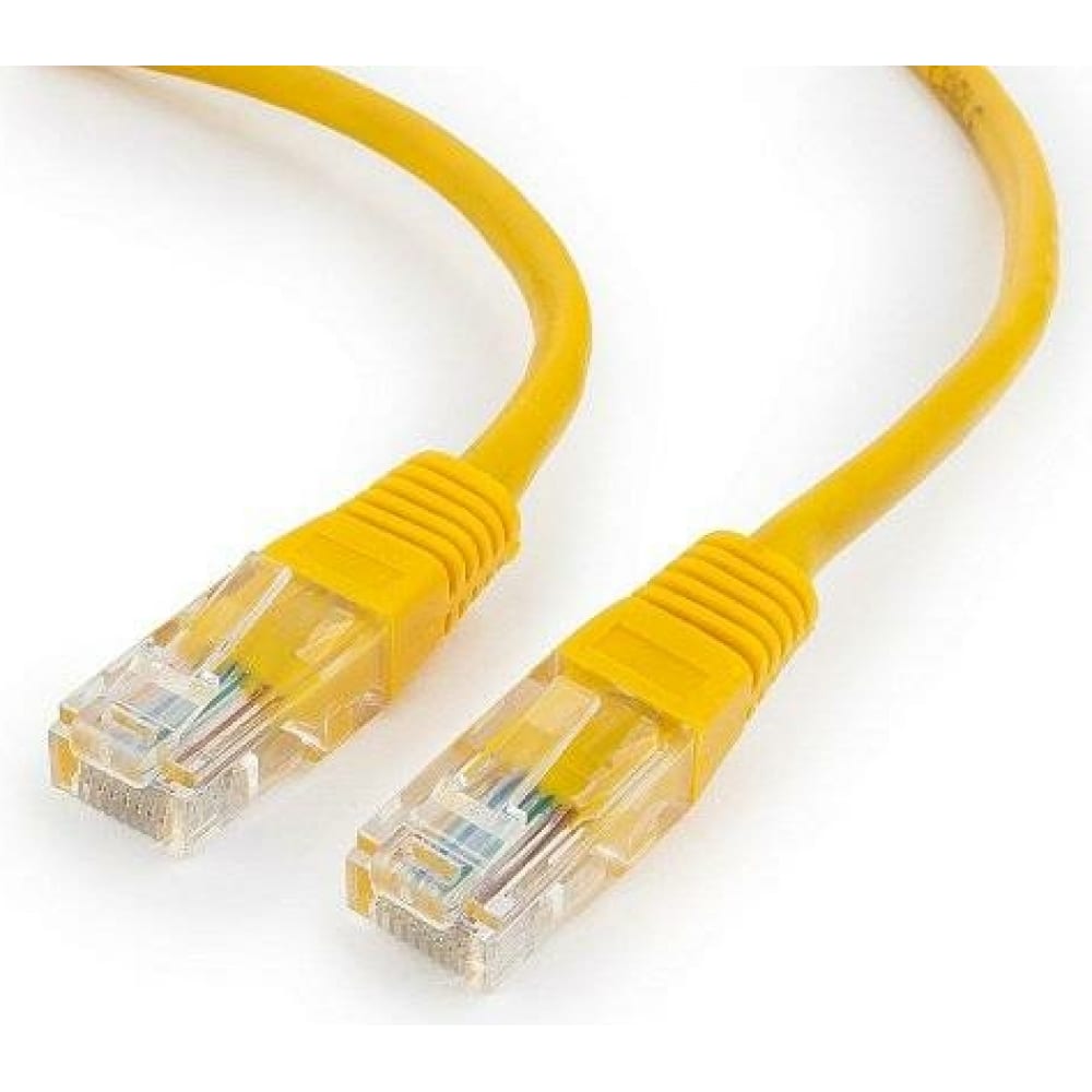 Патч-корд UTP кат.6 0.5м, RJ45-RJ45, желтый, Neomax (NM13601-005Y)