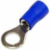 Наконечник НКИ кольцевой, 1.5 мм²/2.5 мм², под опрессовку, изолированный, синий, 100 шт., Netko Optima (RVS 2-4)