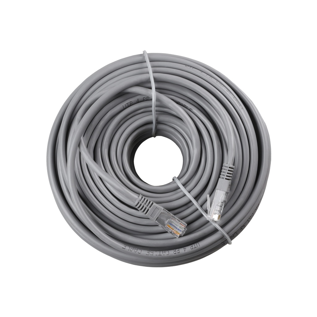 

Патч-корд UTP кат.5e, 15м, RJ45-RJ45, серый, Smartbuy (K-09150-30)