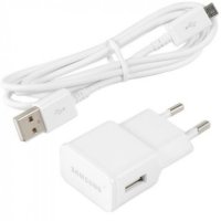 

Сетевое зарядное устройство Samsung EP-TA20, USB, 2A, белый, кабель microUSB (EP-TA20EWEUGRU), EP-TA20