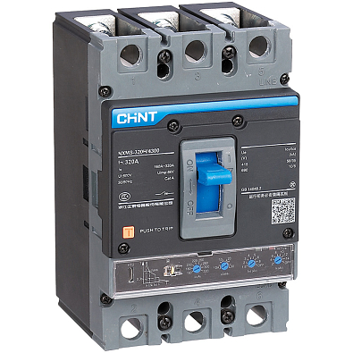 

Выключатель автоматический CHINT NXMS-250SF трехполюсный (3P/3П) 250А 36кА (264755), NXMS-250SF