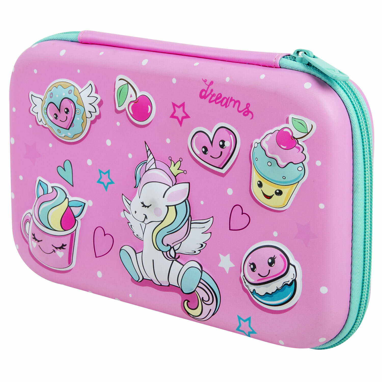 

Пенал-футляр Brauberg EVA Unicorn Dreams, 1 отделение, розовый (271557), Unicorn Dreams