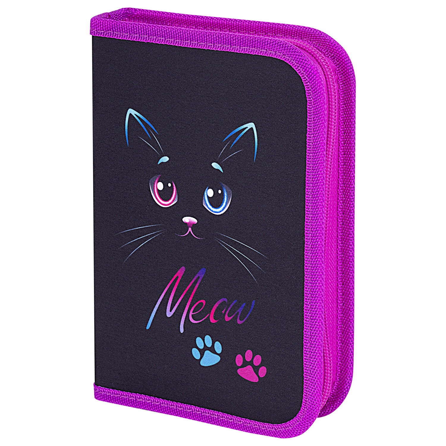 

Пенал Brauberg PREMIUM SINGLE DECKER Black Cat, 1 отделение, черный (271529), Black Cat