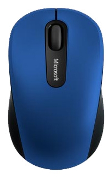Мышь беспроводная Microsoft Mobile Mouse 3600 PN7-00024 Blue Bluetooth, оптическая светодиодная, Bluetooth, синий