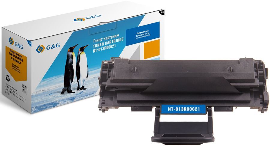 

Тонер-картридж G&G NT-013R00621 для Xerox Phaser 3117/3124/3125 WorkCentre PE220 3000 стр