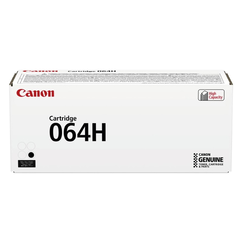 

Картридж лазерный Canon 064H/4938C001, черный, 13400 страниц, оригинальный для Canon MF832Cdw, 064H