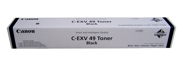 

Картридж лазерный Canon C-EXV49Bk/8524B002AA, черный, 36000 страниц, оригинальный для Canon с чипом, C-EXV49Bk