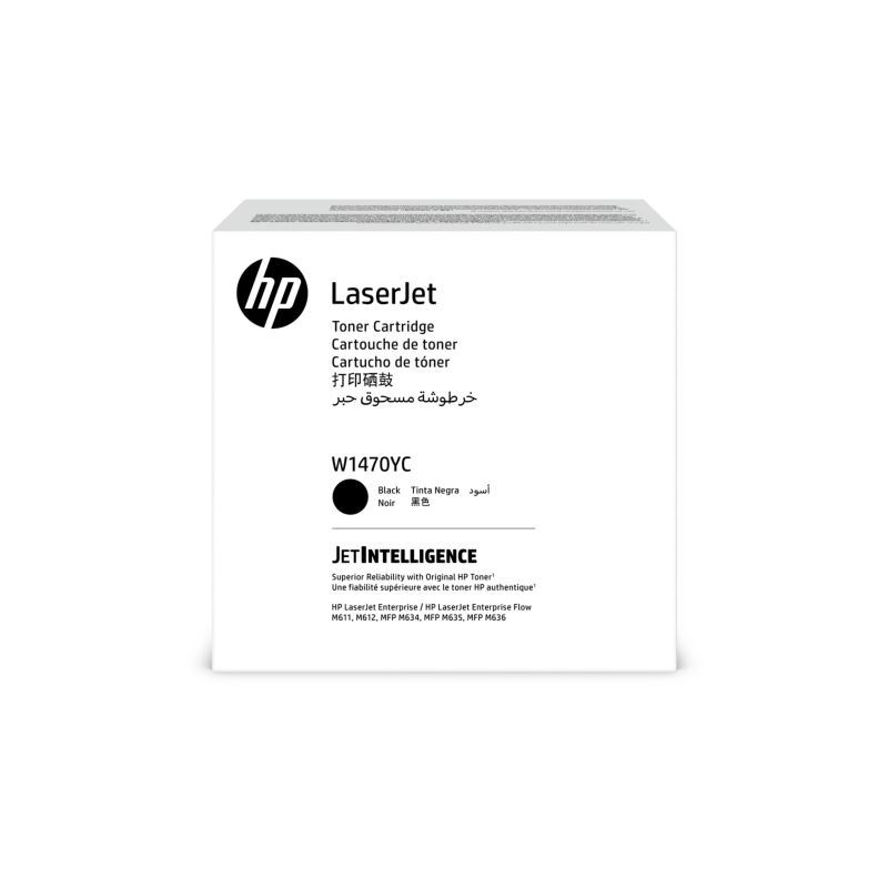 

Картридж лазерный HP 147YC/W1470YC, черный, 42000 страниц, оригинальный для HP LaserJet M611/M612/M634/M635/M636, 147YC