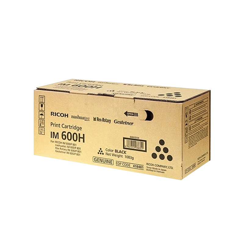 Картридж лазерный Ricoh IM600H/418481, черный