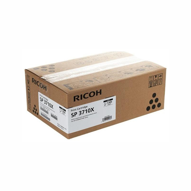 Картридж лазерный Ricoh SP3710X/408285, черный