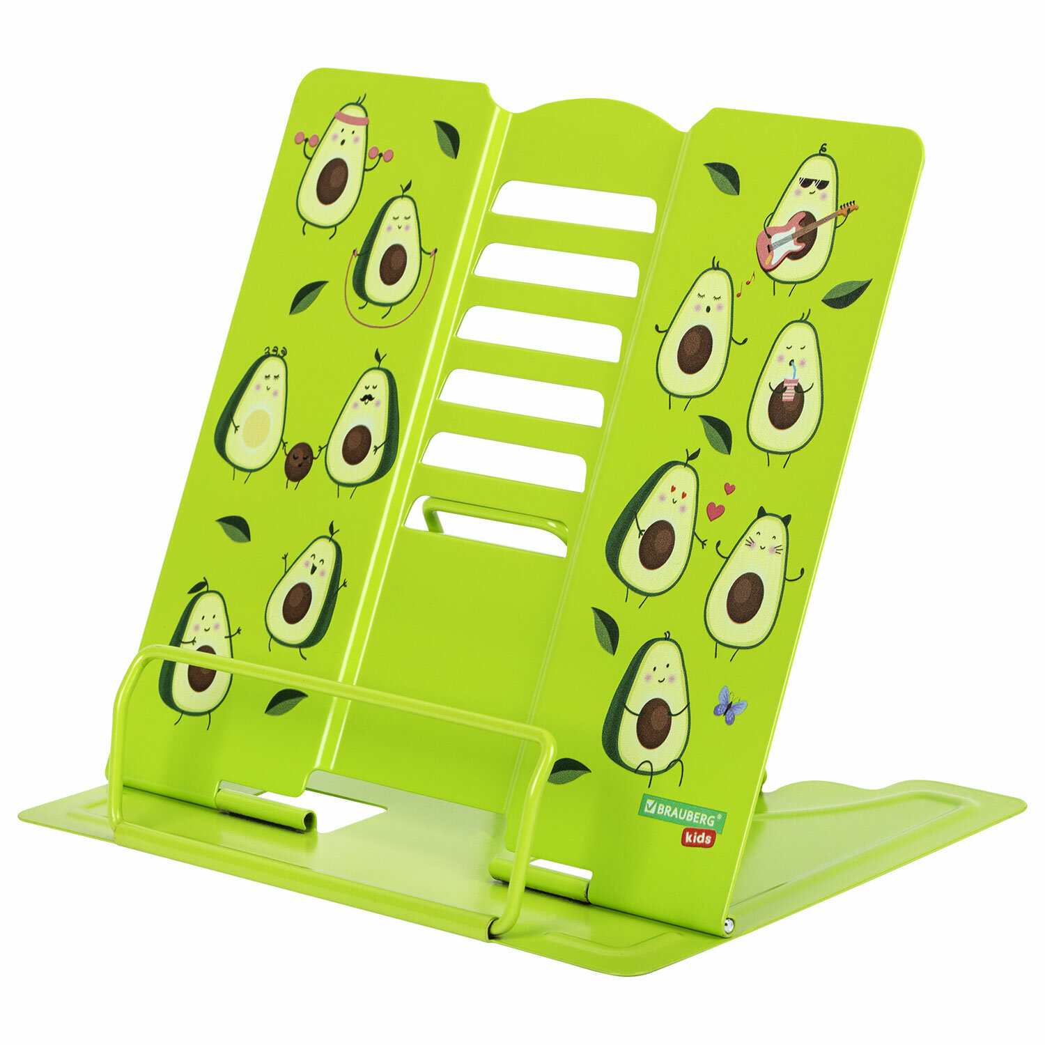 

Подставка BRAUBERG Avocado, 1 отделение, металл, светло-зеленый (238052), Avocado