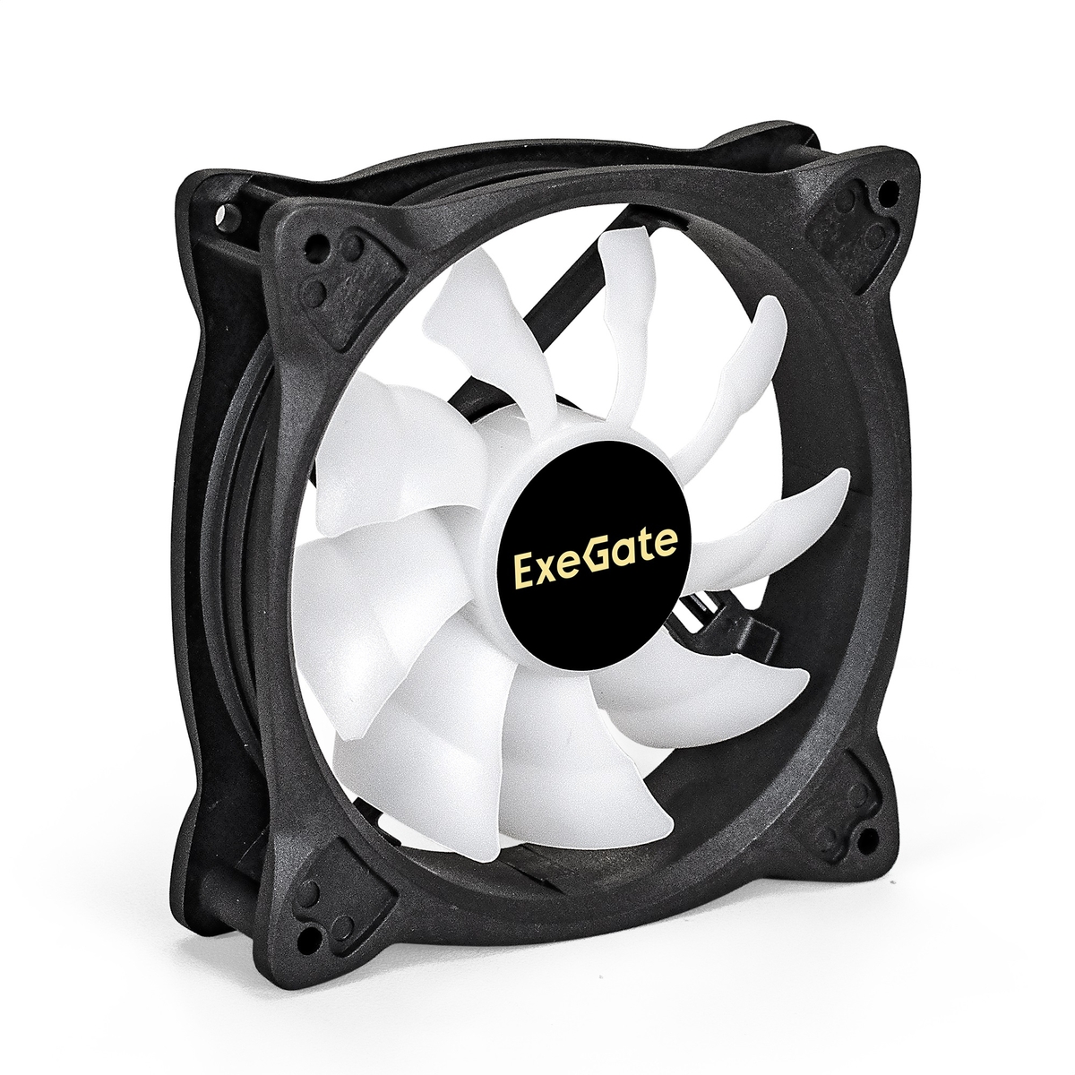 Вентилятор ExeGate EX12025HM.FRGB.V2, 120 мм, 1100rpm, 20 дБ, 4-pin Molex, 1шт, FRGB (EX294439RUS) - фото 1