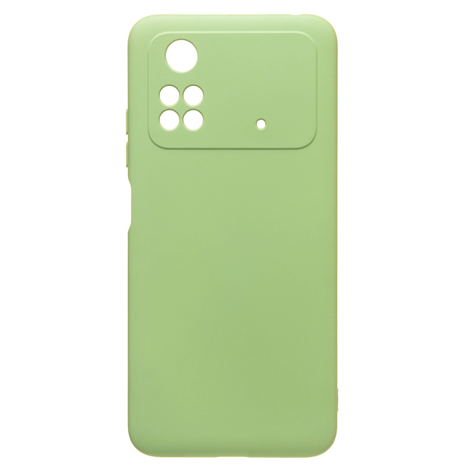 

Чехол-накладка Activ Full Original Design для смартфона Xiaomi Poco M4 Pro 4G, силикон, светло-зеленый (217024)
