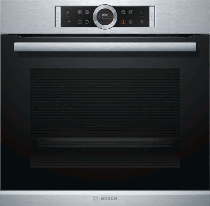 

Духовой шкаф электрический Bosch Serie 8 HBG632TS1, нержавеющая сталь (HBG632TS1), HBG632TS1