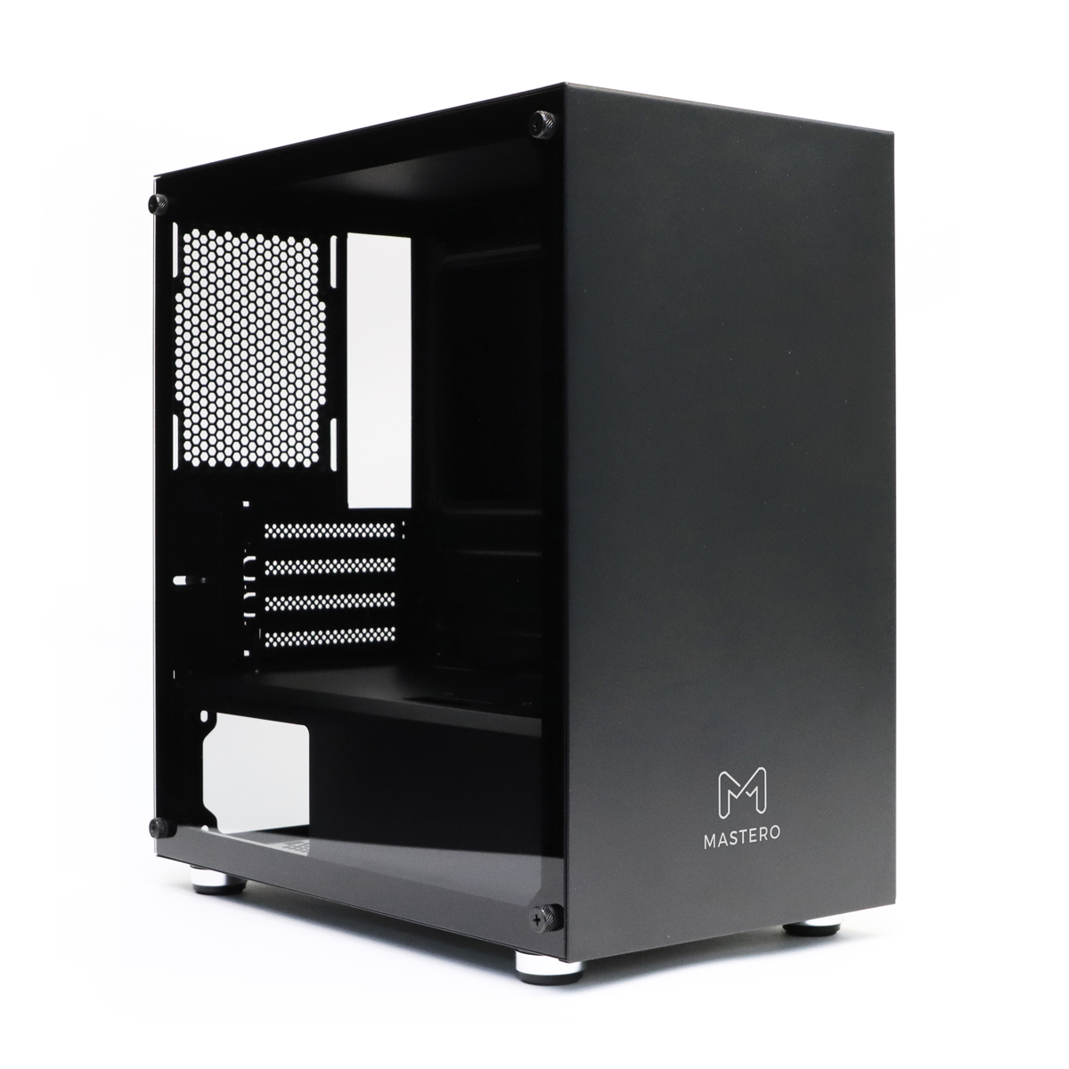 Корпус Mastero GCM-01, Mini-Tower, без БП, черный