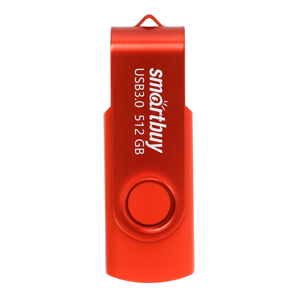 

Флешка 512Gb USB 3.1 SmartBuy Twist, красный (SB512GB3TWR)