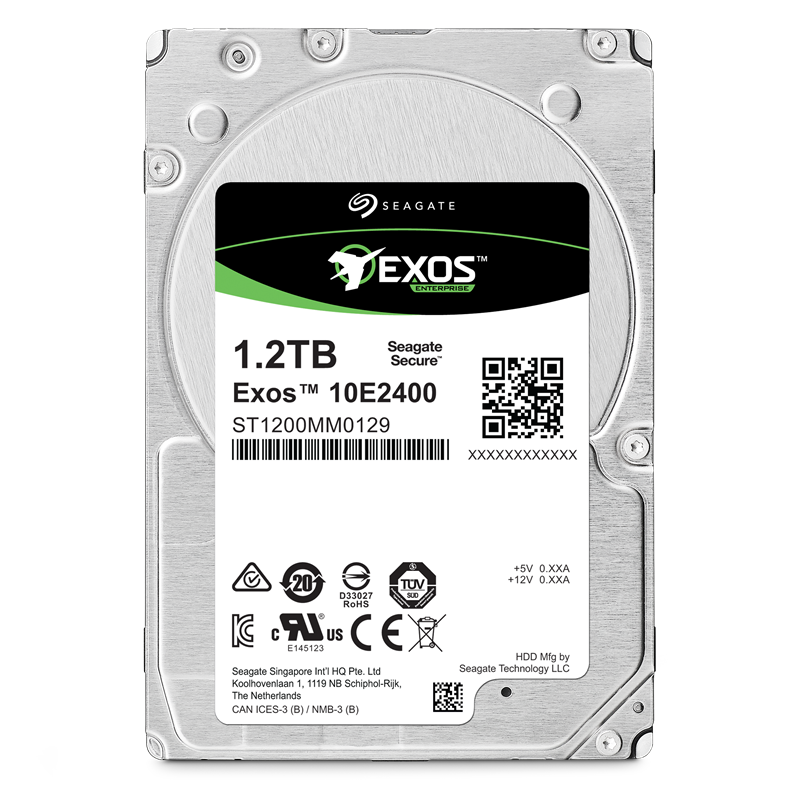 Жесткий диск (HDD) Seagate 1.2Tb Exos 10E2400, 2.5