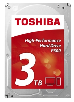 

Жесткий диск (HDD) Toshiba 3Tb P300, 3.5", 7200rpm, 64Mb, SATA3 (HDWD130UZSVA)