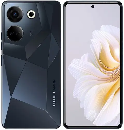Смартфон Tecno CAMON 20 8Gb/256Gb Android черный (TCN-CK6N.256.PRBK)