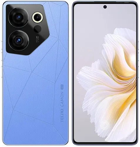 

Смартфон Tecno CAMON 20 Premier, 6.67" 1080x2400 AMOLED, MediaTek Dimensity 8050, 8Gb RAM, 512Gb, 3G/4G/5G, NFC, Wi-Fi, BT, 3xCam, 2-Sim, 5000 мА⋅ч, USB Type-C, Android 13, голубой (CK9n CAMON 20 Premier 5G Blue), CAMON 20 Premier