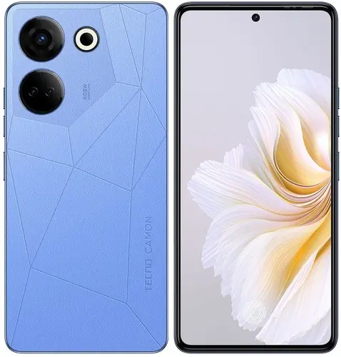 

Смартфон Tecno CAMON 20 Pro, 6.7" 1080x2400 AMOLED, MediaTek Helio G99, 8Gb RAM, 256Gb, 3G/4G, Wi-Fi, BT, 3xCam, 2-Sim, 5000 мА⋅ч, USB Type-C, Android 13, голубой (CK7n CAMON 20 Pro 8+256 Blue), CAMON 20 Pro
