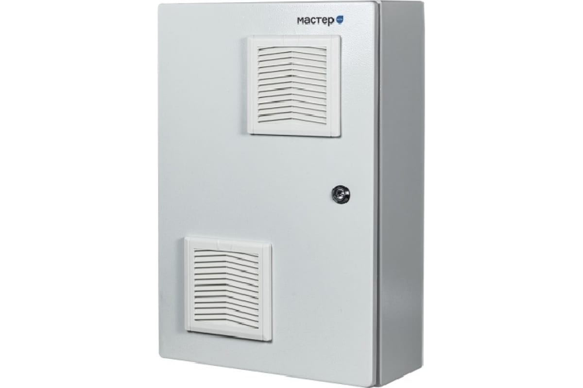 

Шкаф с монтажной панелью 56 см x 36 см x 19 см, IP54, УТПВ-П, замок с ключом, серый, Телеком-Мастер (МАСТЕР 3 УТПВ-П)