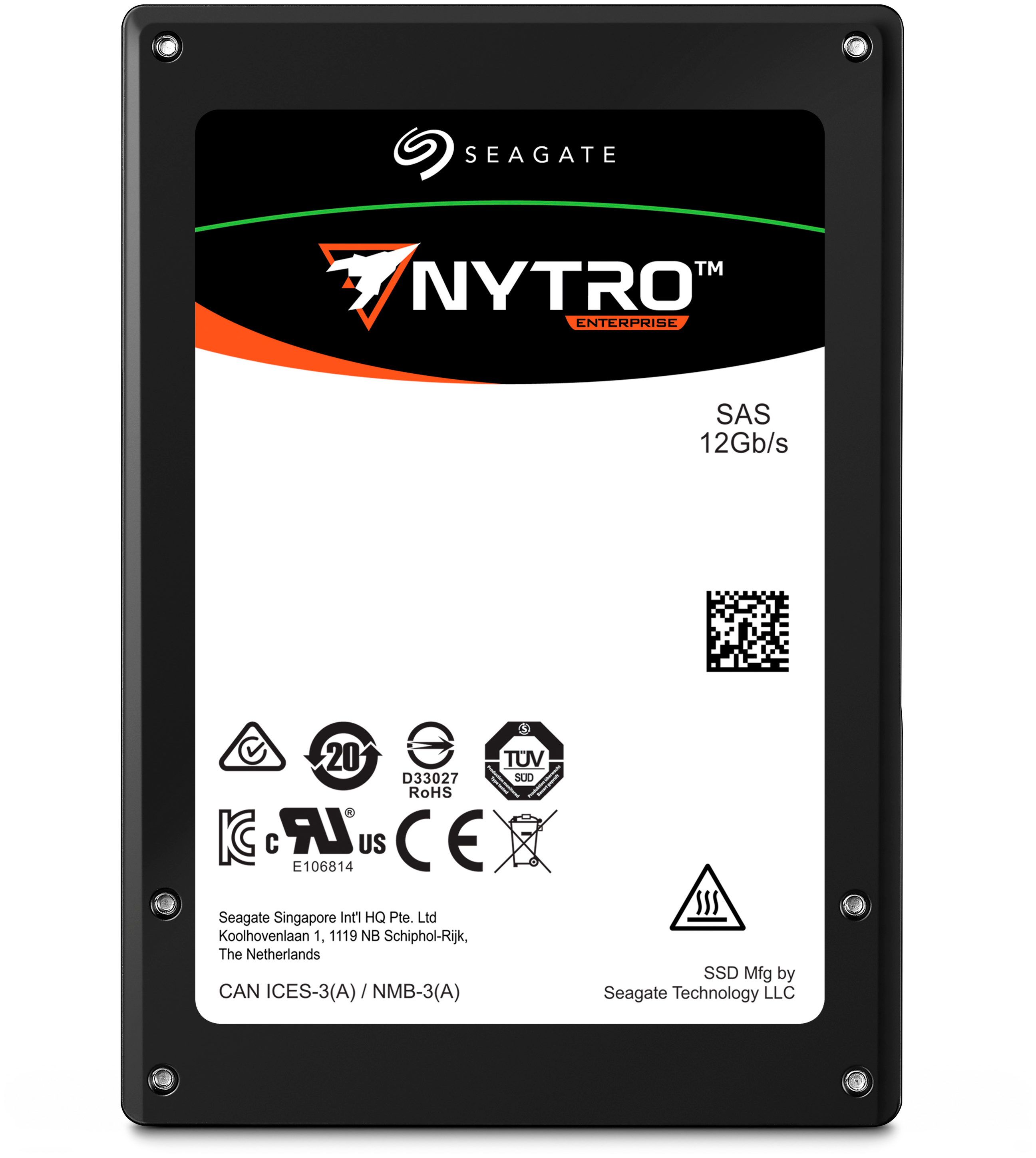 

Твердотельный накопитель (SSD) Seagate 7.68Tb Nytro 3332, 2.5", SAS 12Gb/s (XS7680SE70084)