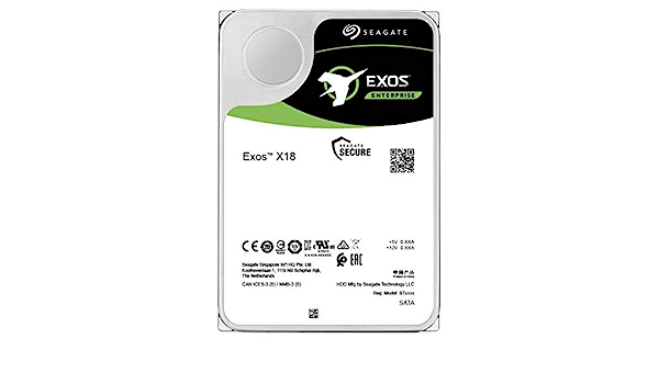 

Жесткий диск (HDD) Seagate 14Tb Exos X18, 3.5", 7.2K, 256Mb, 4Kn/512e, SAS 12Gb/s (ST14000NM004J)