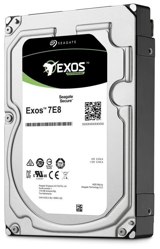 Жесткий диск (HDD) Seagate 4Tb Exos 7E10, 3.5