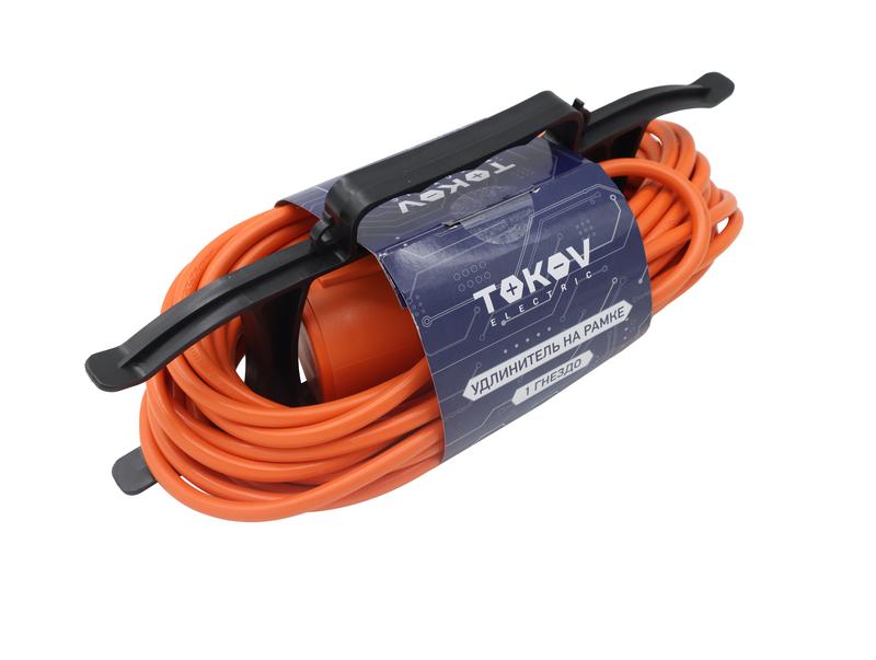 

Удлинитель на рамке TOKOV ELECTRIC, 1-розетка, 10 м, оранжевый (TKE-SR10-075)
