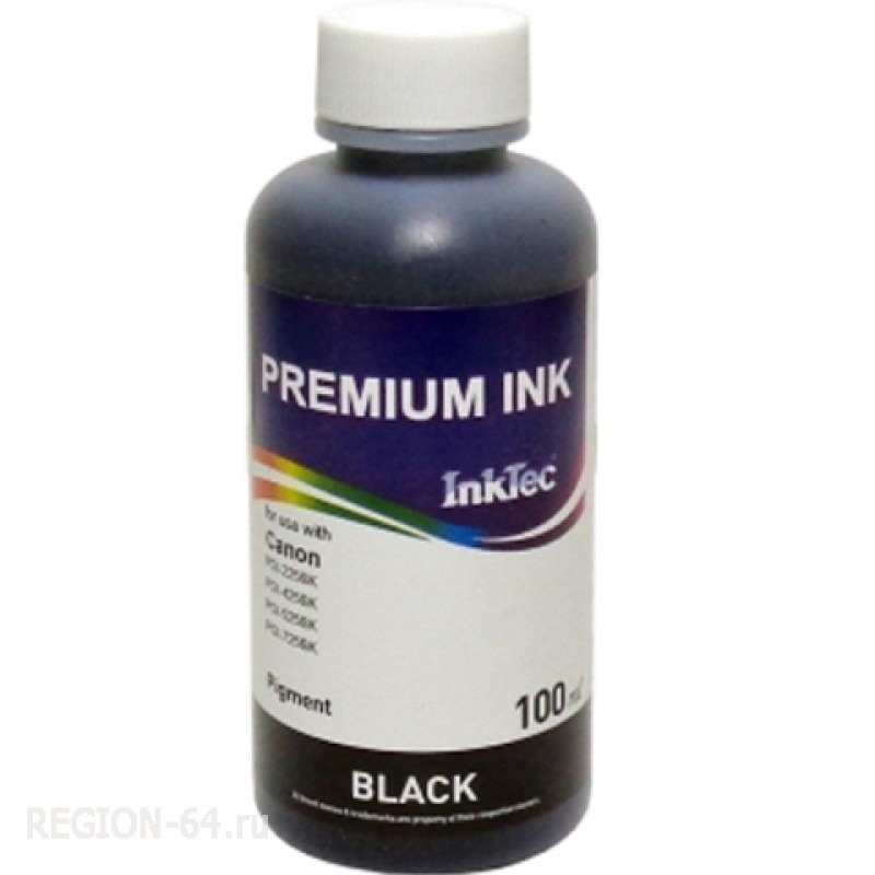 

Чернила InkTec C5025, 100 мл, черный, совместимые для Canon, неоригинальная фасовка, C5025